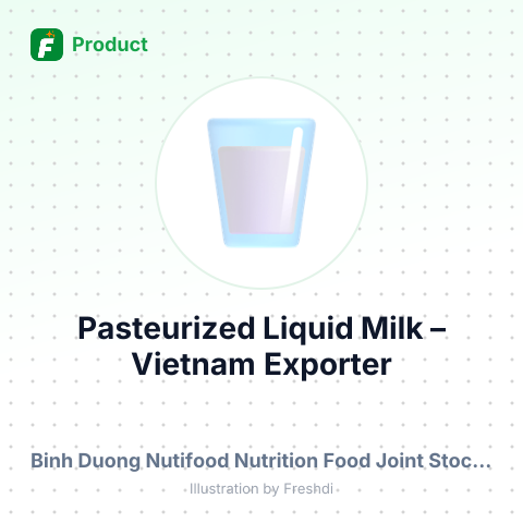 Pasteurized Liquid Milk – summary card, no photo uploaded yet