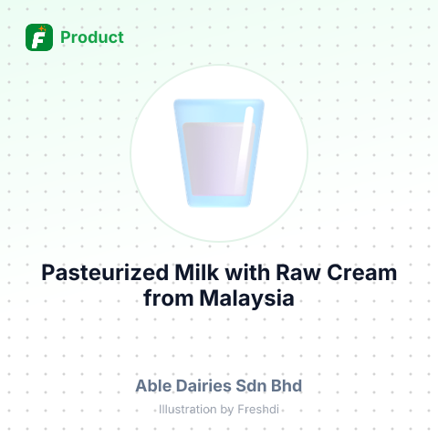 Pasteurized Milk with Raw Cream – summary card, no photo uploaded yet