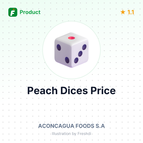 Peach Dices in Pear Juice – summary card, no photo uploaded yet