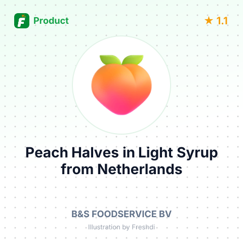 Peach Halves in Light Syrup – summary card, no photo uploaded yet