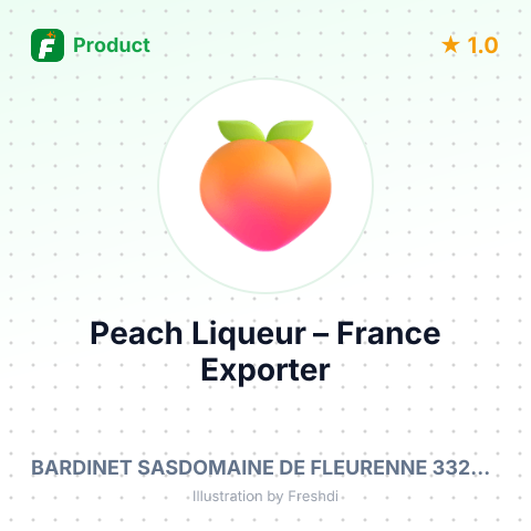Peach Liqueur – summary card, no photo uploaded yet