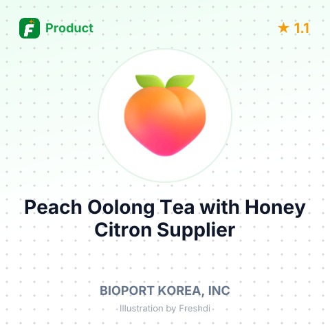 Peach Oolong Tea with Honey Citron – summary card, no photo uploaded yet