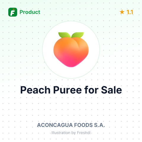 Peach Puree – summary card, no photo uploaded yet