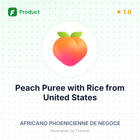 Peach Puree with Rice – summary card, no photo uploaded yet