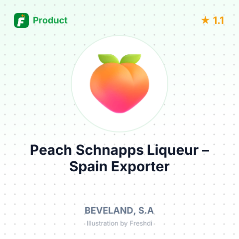 Peach Schnapps Liqueur – summary card, no photo uploaded yet