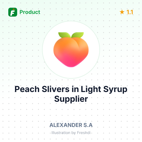 Peach Slivers in Light Syrup – summary card, no photo uploaded yet