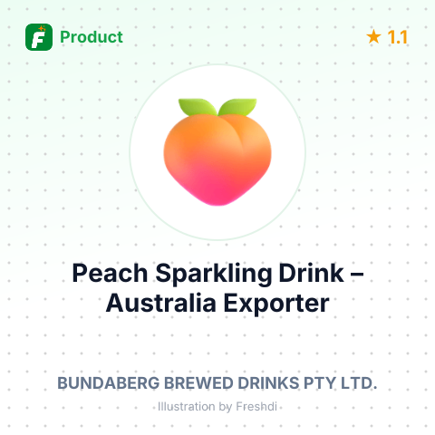 Peach Sparkling Drink – summary card, no photo uploaded yet