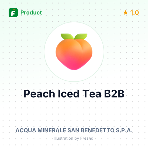 Peach and Lemon Ice Tea Mineral Water – summary card, no photo uploaded yet