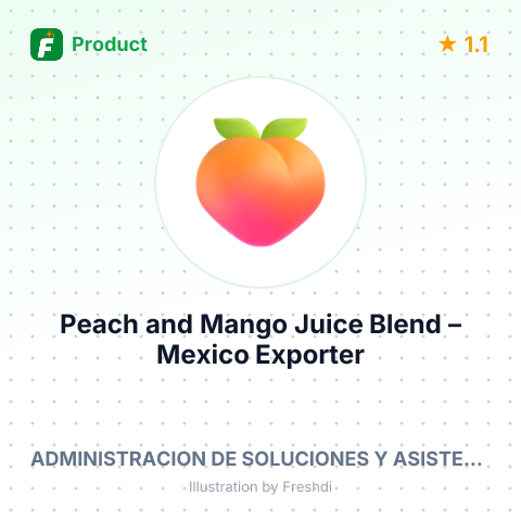 Peach and Mango Juice Blend – summary card, no photo uploaded yet