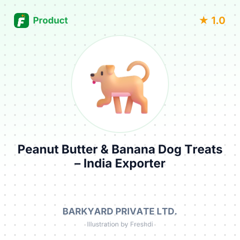 Peanut Butter & Banana Dog Treats – summary card, no photo uploaded yet