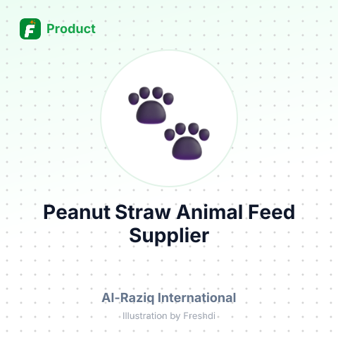 Peanut Straw Animal Feed – summary card, no photo uploaded yet