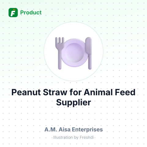 Peanut Straw for Animal Feed – summary card, no photo uploaded yet