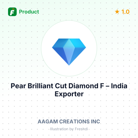 Pear Brilliant Cut Diamond F – summary card, no photo uploaded yet