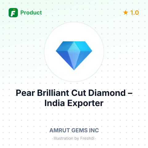 Pear Brilliant Cut Diamond – summary card, no photo uploaded yet