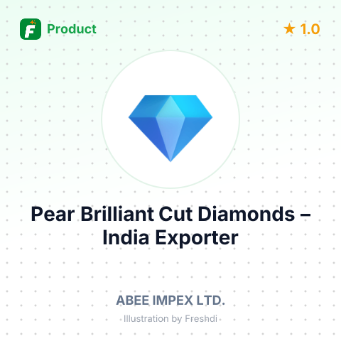 Pear Brilliant Cut Diamonds – summary card, no photo uploaded yet