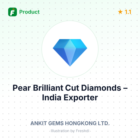 Pear Brilliant Cut Diamonds – summary card, no photo uploaded yet