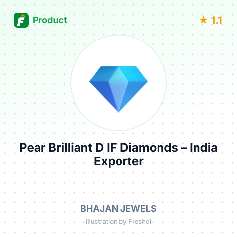 Pear Brilliant D IF Diamonds – summary card, no photo uploaded yet