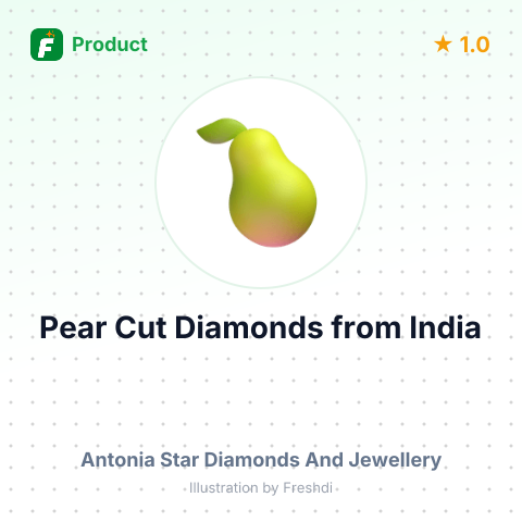 Pear Cut Diamonds – summary card, no photo uploaded yet