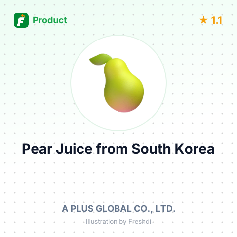 Pear Juice – summary card, no photo uploaded yet