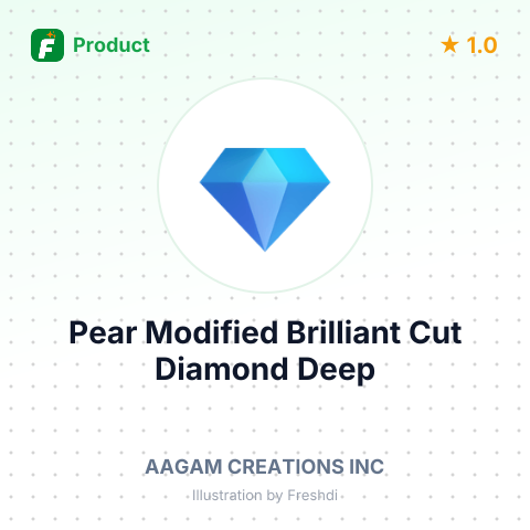 Pear Modified Brilliant Cut Diamond Deep Yellow-Orange – summary card, no photo uploaded yet