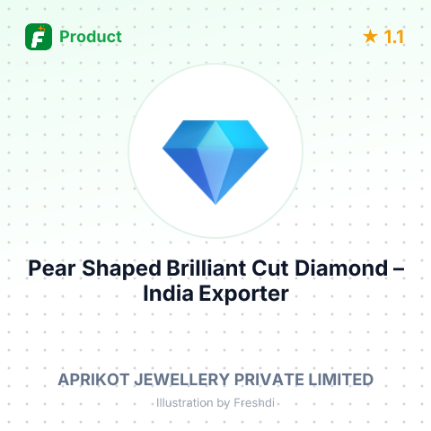 Pear Shaped Brilliant Cut Diamond – summary card, no photo uploaded yet
