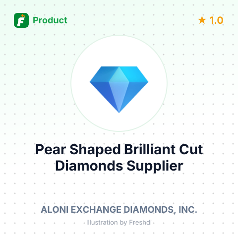 Pear Shaped Brilliant Cut Diamonds – summary card, no photo uploaded yet