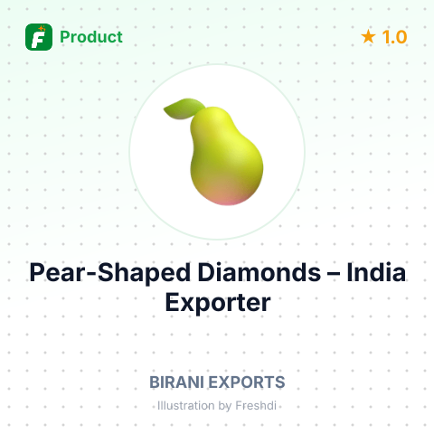 Pear-Shaped Diamonds – summary card, no photo uploaded yet
