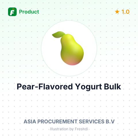 Pear-flavored Yogurt – summary card, no photo uploaded yet