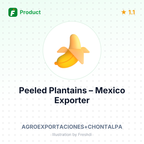 Peeled Plantains – summary card, no photo uploaded yet