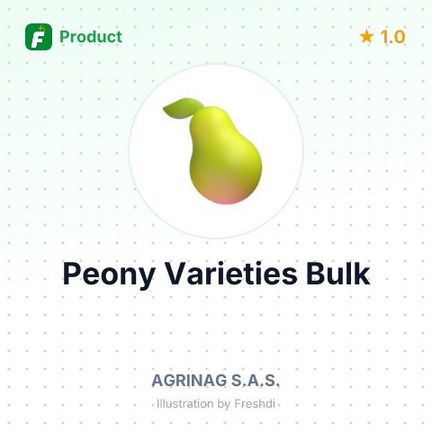 Peony Varieties – summary card, no photo uploaded yet