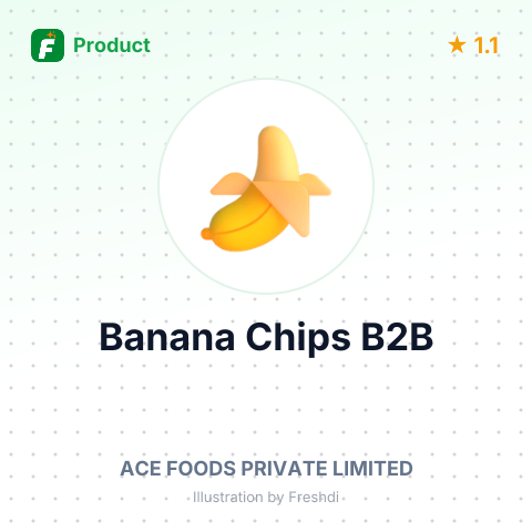 Pepper Banana Chips – summary card, no photo uploaded yet