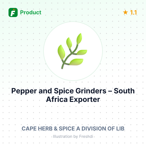Pepper and Spice Grinders – summary card, no photo uploaded yet