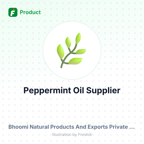 Peppermint Oil – summary card, no photo uploaded yet