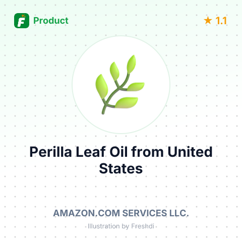 Perilla Leaf Oil – summary card, no photo uploaded yet