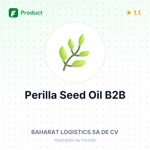 Perilla Seed Oil – summary card, no photo uploaded yet