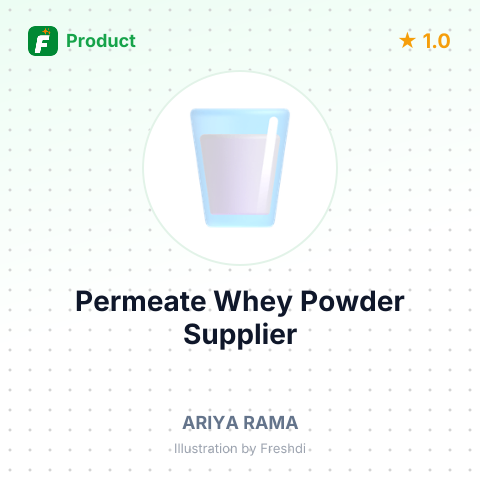 Permeate Whey Powder – summary card, no photo uploaded yet