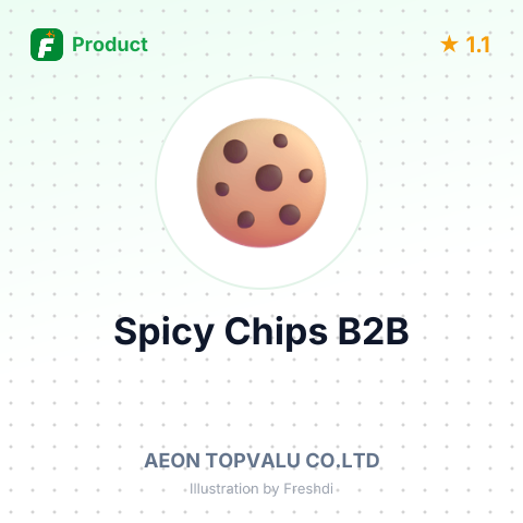 Persimmon Seed-Shaped Spicy Chips – summary card, no photo uploaded yet