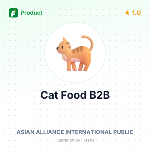 Pet Food - Chicken and Rice for Cats – summary card, no photo uploaded yet