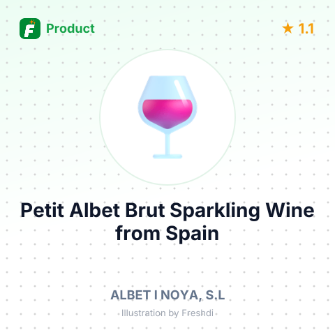 Petit Albet Brut Sparkling Wine – summary card, no photo uploaded yet