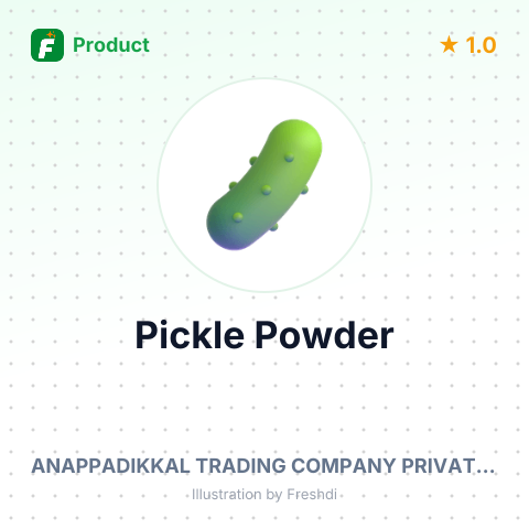 Pickle Powder – summary card, no photo uploaded yet