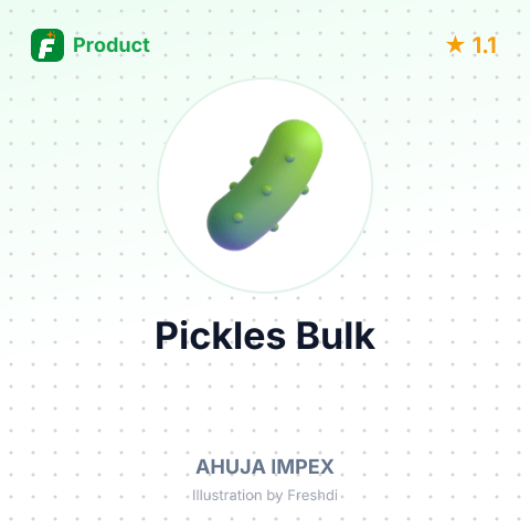 Pickle – summary card, no photo uploaded yet