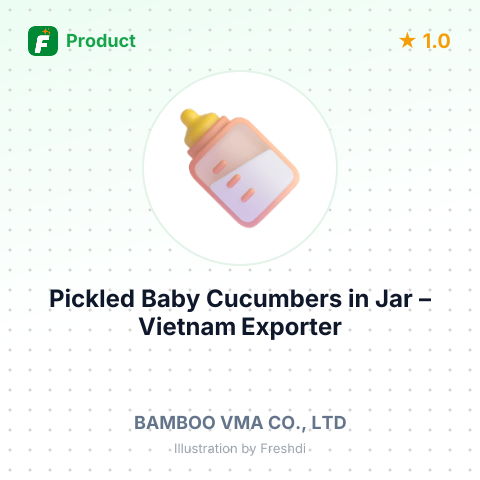 Pickled Baby Cucumbers in Jar – summary card, no photo uploaded yet