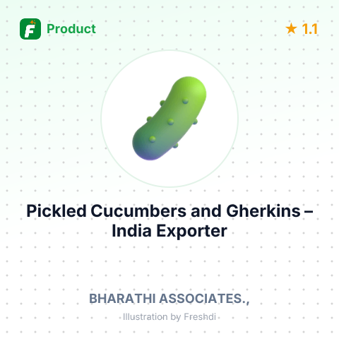 Pickled Cucumbers and Gherkins – summary card, no photo uploaded yet