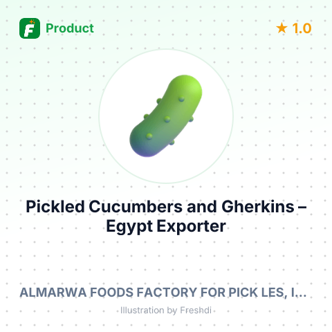 Pickled Cucumbers and Gherkins – summary card, no photo uploaded yet