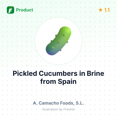 Pickled Cucumbers in Brine – summary card, no photo uploaded yet