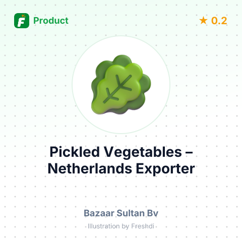Pickled Vegetables – product summary card, no photo uploaded yet