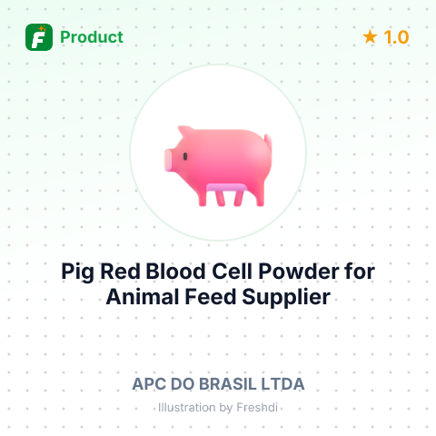 Pig Red Blood Cell Powder for Animal Feed – summary card, no photo uploaded yet