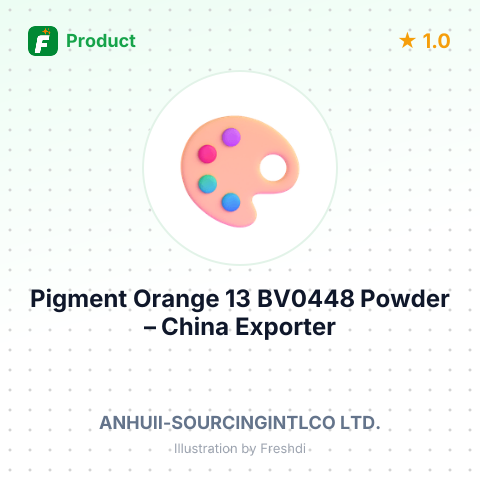 Pigment Orange 13, BV0448 Powder – summary card, no photo uploaded yet
