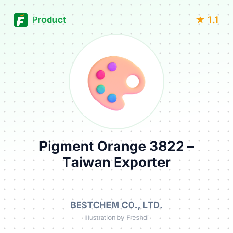 Pigment Orange 3822 – summary card, no photo uploaded yet