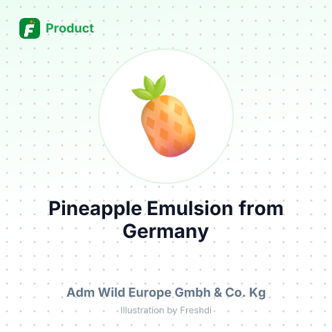 Pineapple Emulsion – summary card, no photo uploaded yet